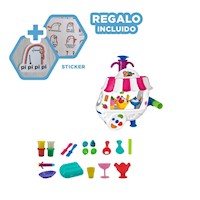 Carro Creativo de Helados con Masa Moldeable para Juego Imaginativo Y+Regalo Sticker